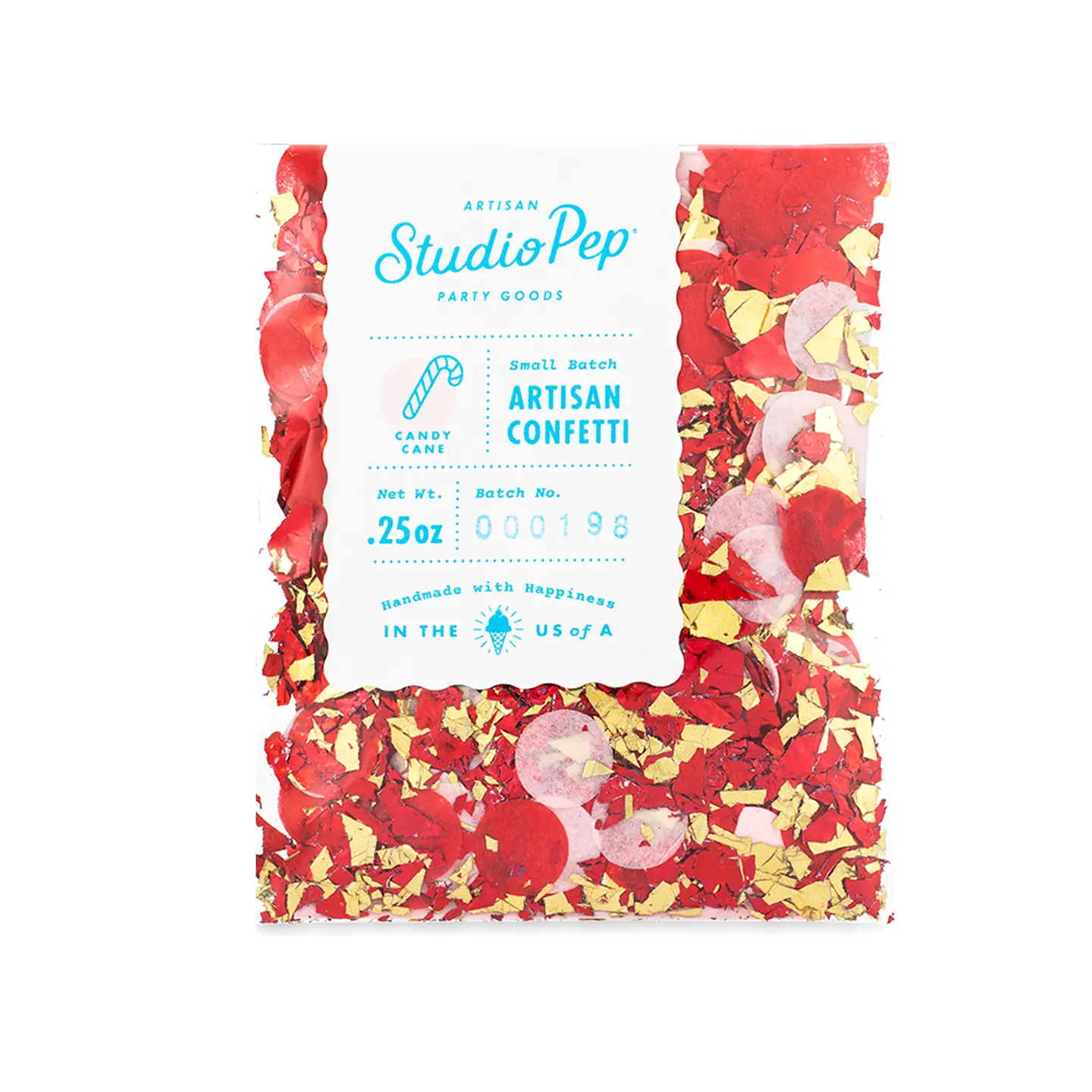 Candy Cane Artisan Confetti