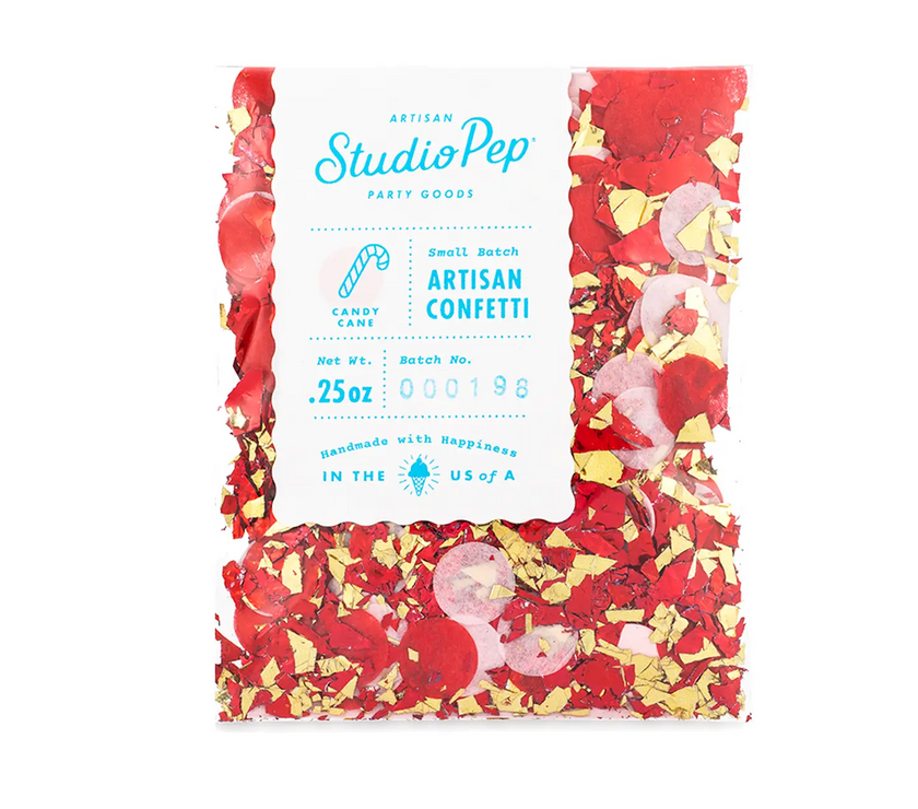 Candy Cane Artisan Confetti