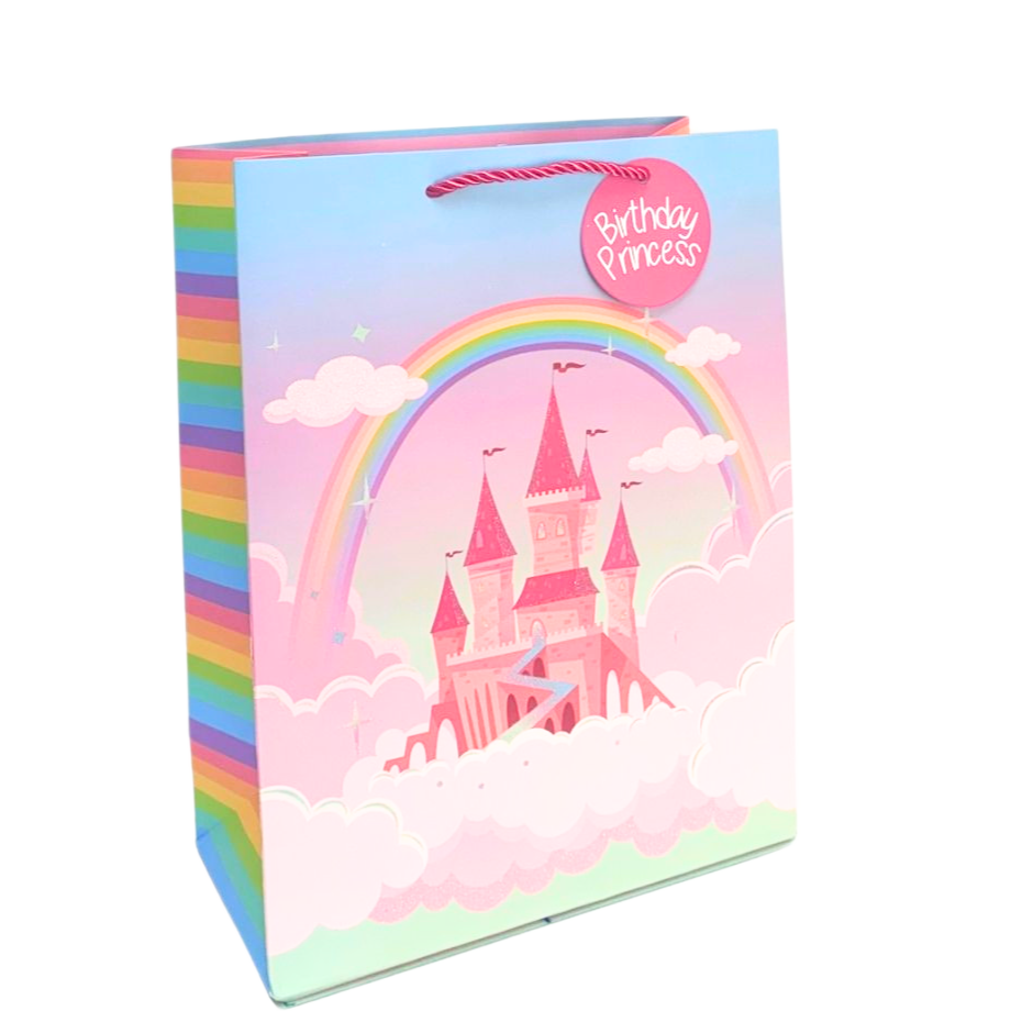 Princess Castle Large Gift Bag