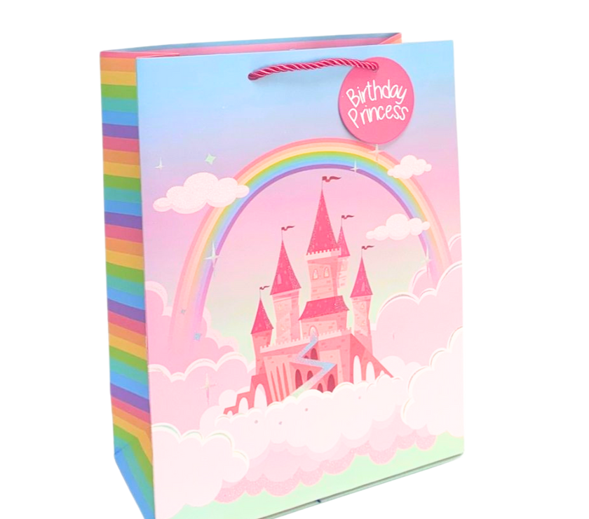 Princess Castle Large Gift Bag