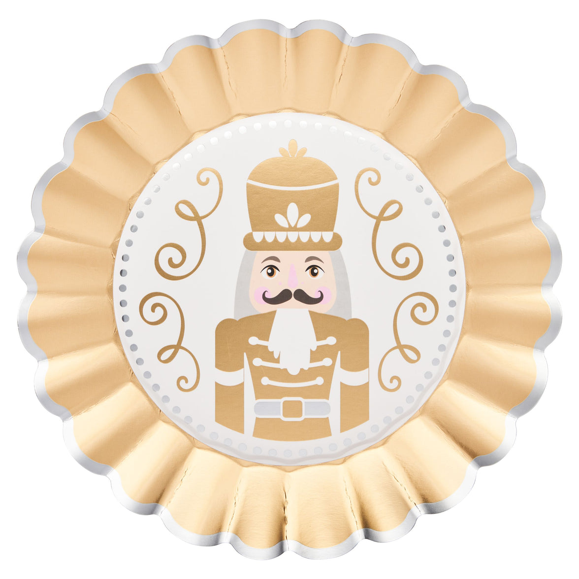 Gilded Nutcracker Dinner Plate