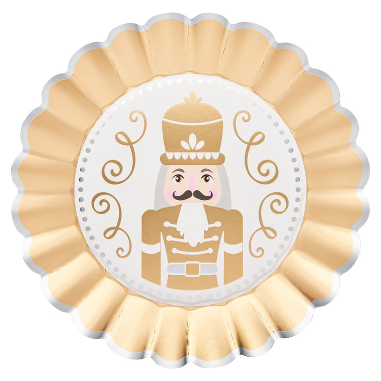 Gilded Nutcracker Dinner Plate