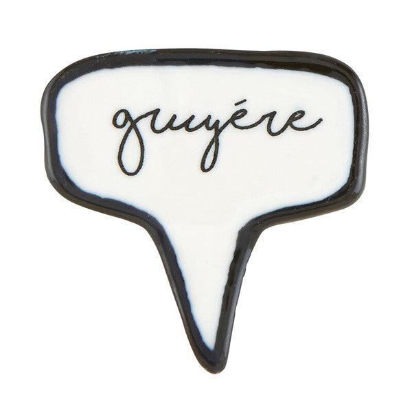 Ceramic Cheese Markers - Set of 4