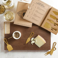 Champagne Gold Cheese Knives - Set of 4
