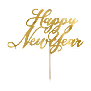 Happy New Year Cake Topper