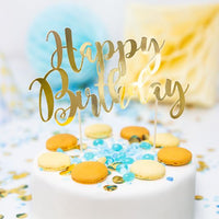 Happy Birthday Cake Topper