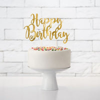 Happy Birthday Cake Topper