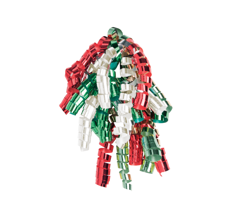 Hip Holiday Mix Curly Ribbon