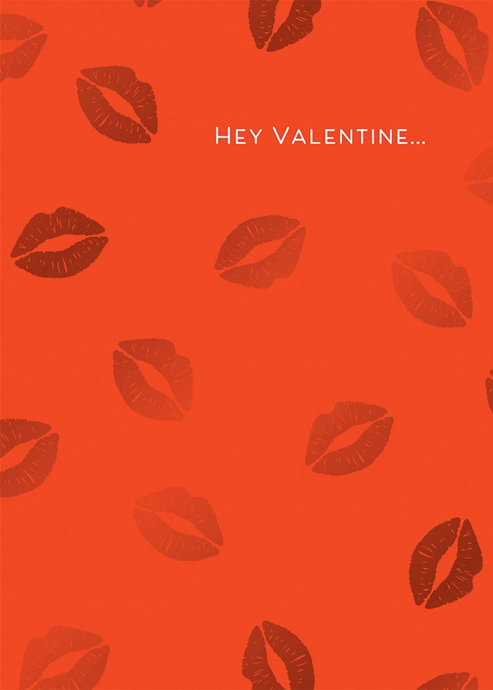 Hey Valentine Card