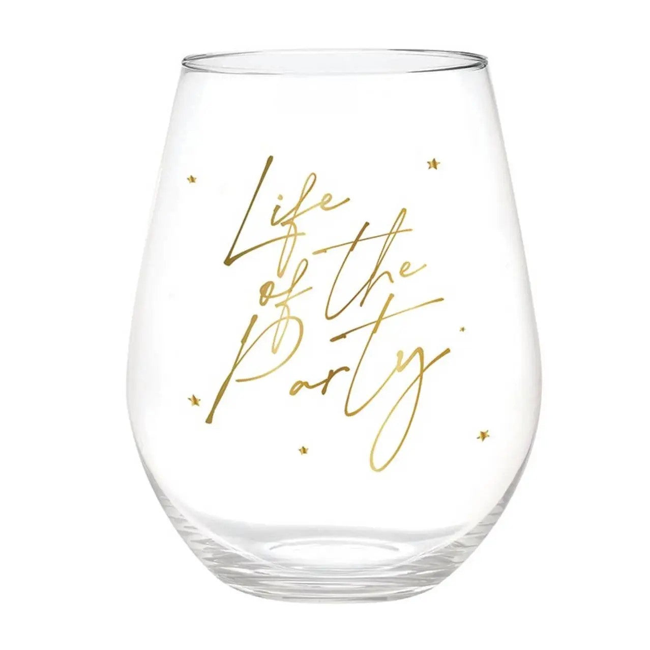 Life of the Party Jumbo Wine Glass