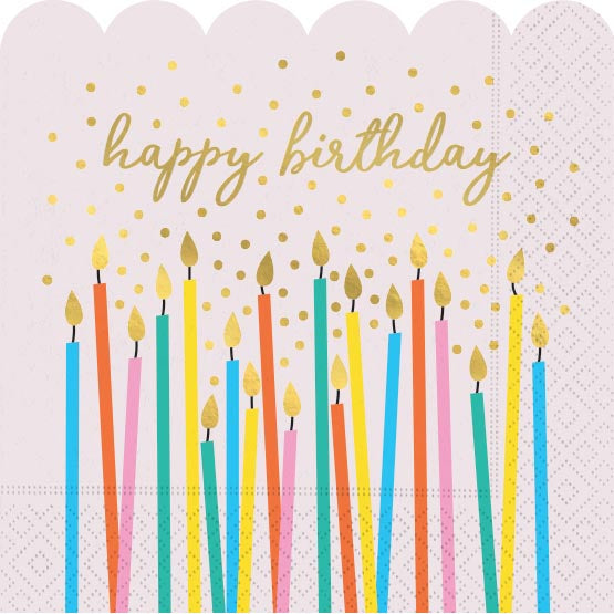 Make a Wish Luncheon Napkin 16CT