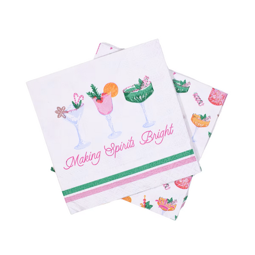 Making Spirits Bright Cocktail Napkins 20CT