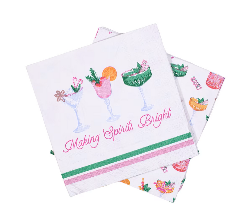 Making Spirits Bright Cocktail Napkins 20CT