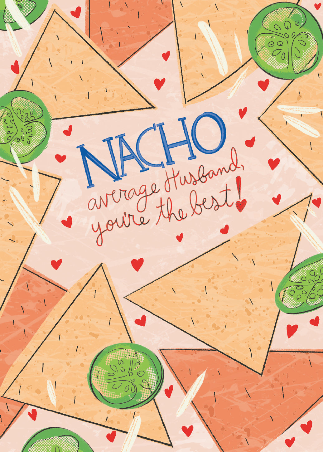 Nacho Pun Valentine Card
