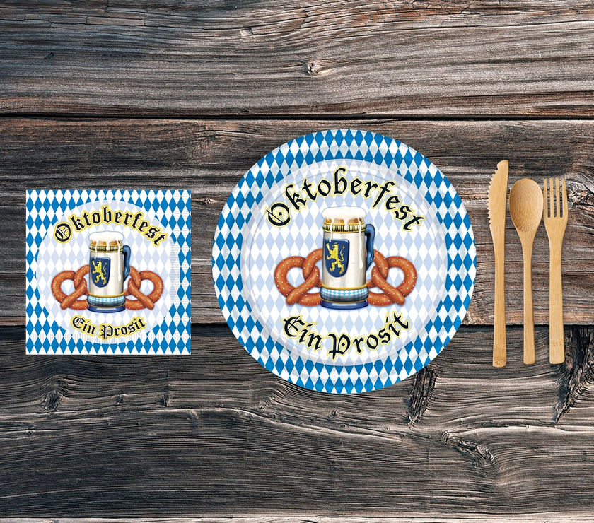 Oktoberfest 9" Plates 8CT