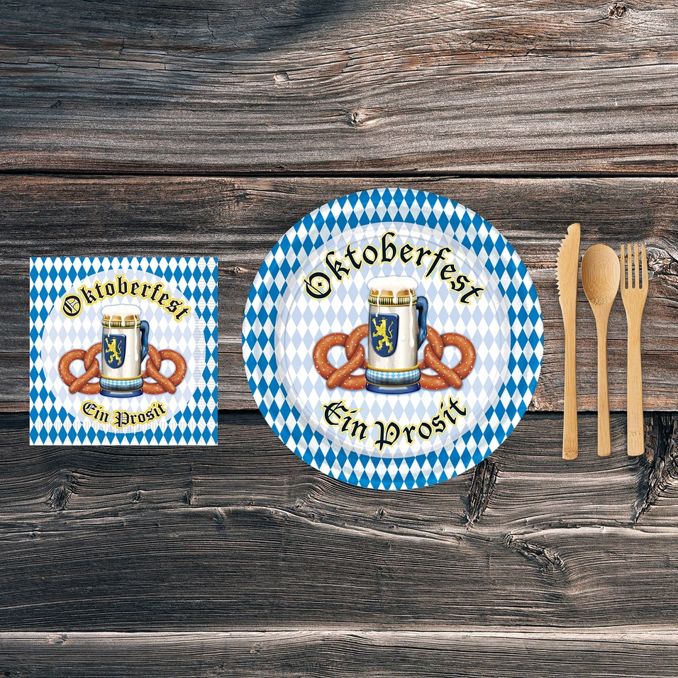 Oktoberfest 9" Plates 8CT