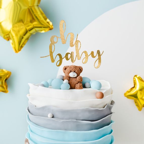 Oh Baby Cake Topper