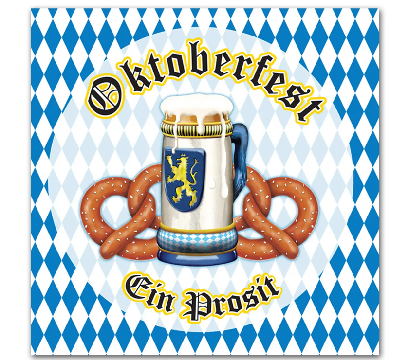 Oktoberfest Luncheon Napkins 16CT