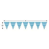 Oktoberfest Pennant Banner 11" X 12'