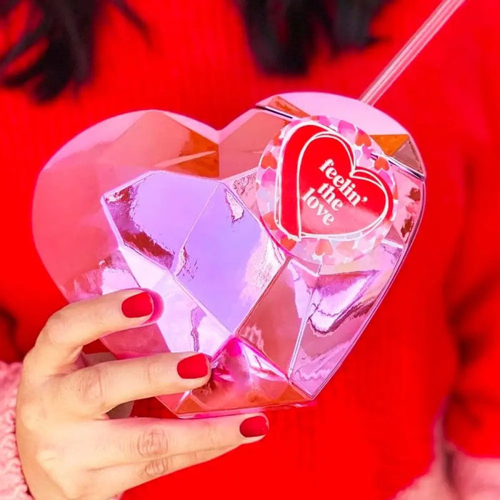 Pink Heart Disco Tumbler