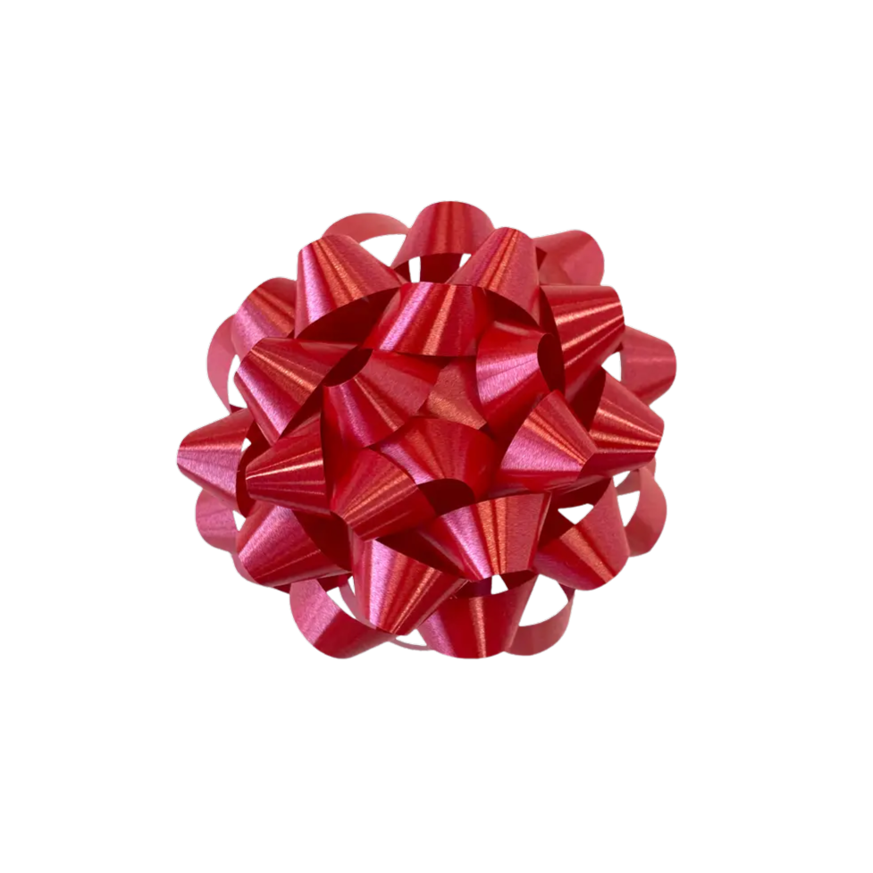 3.5" Red Bow