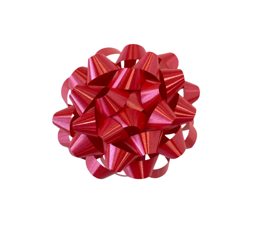3.5" Red Bow