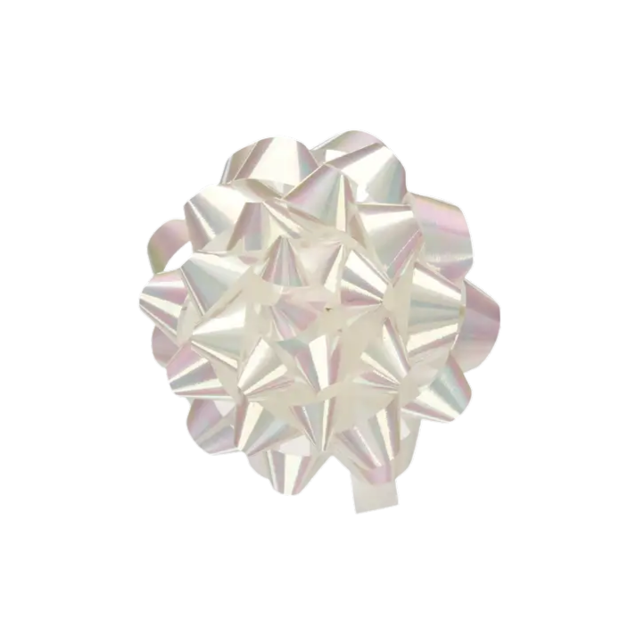 3.5" Pearl Iridescent Bow