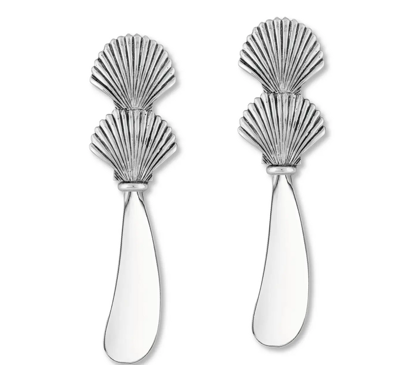 Seashell Cheese Spreaders - Set of 2