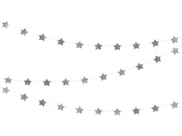 Silver Star Garland