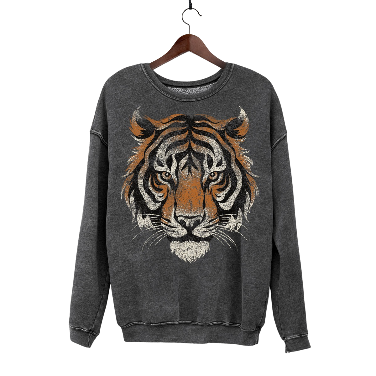 Tiger Big Face Mineral Sweatshirt
