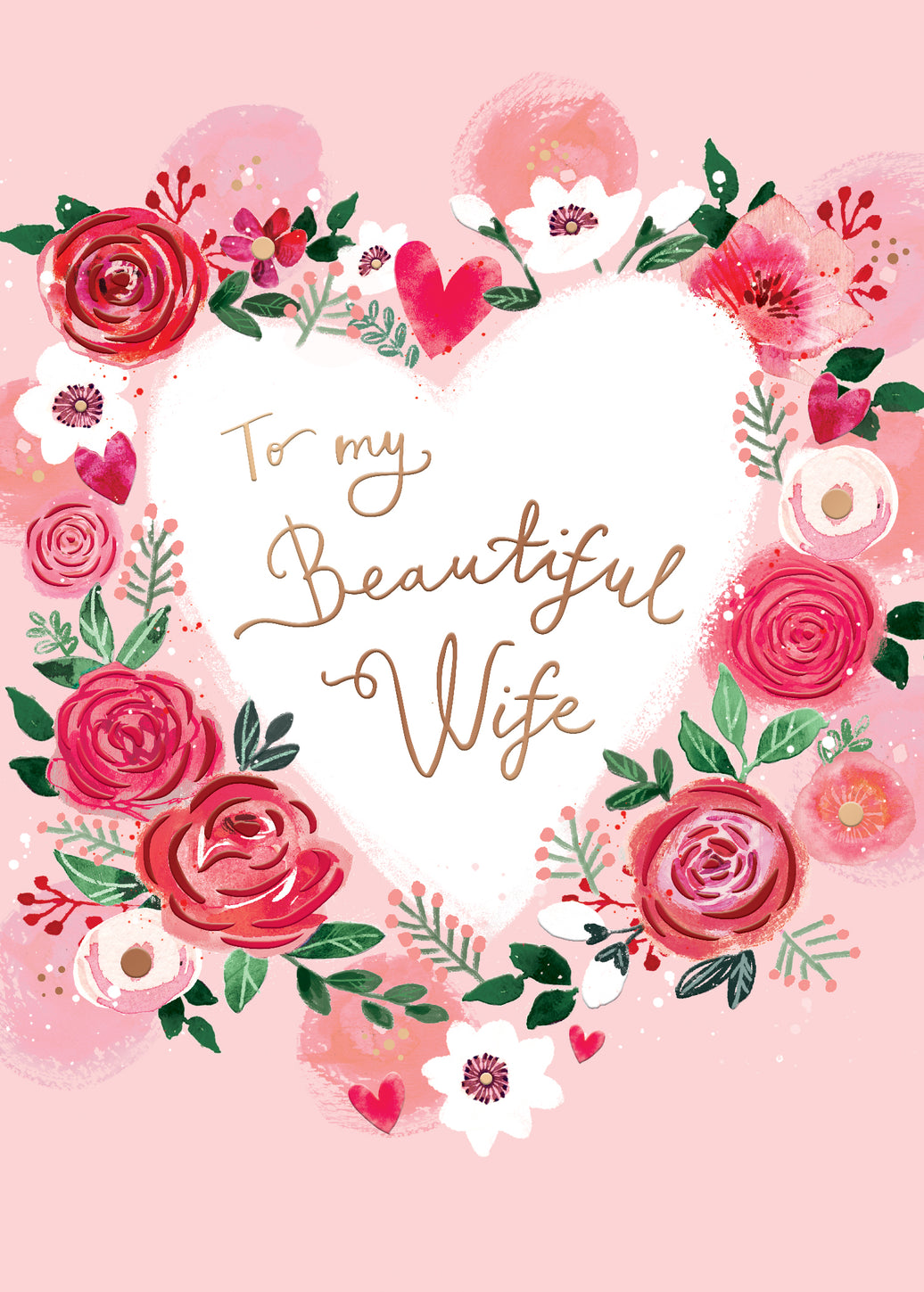 Beautiful Wife Valentine Card