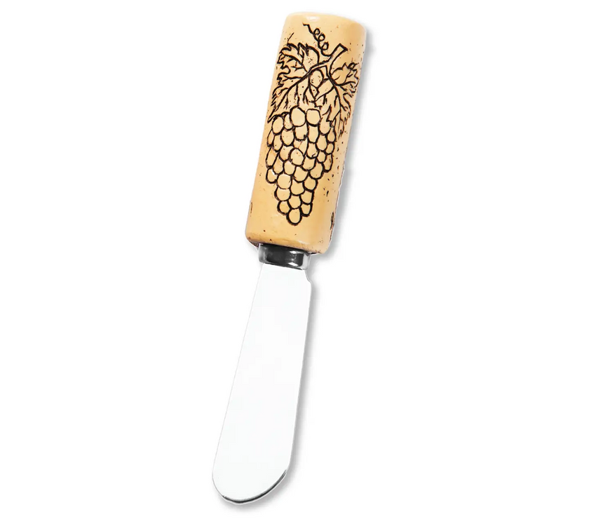 Wine Cork Cheese Spreader