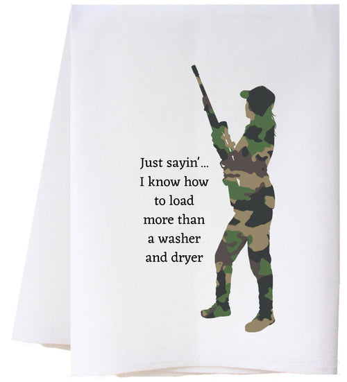 Load Dishwasher Kitchen Towel