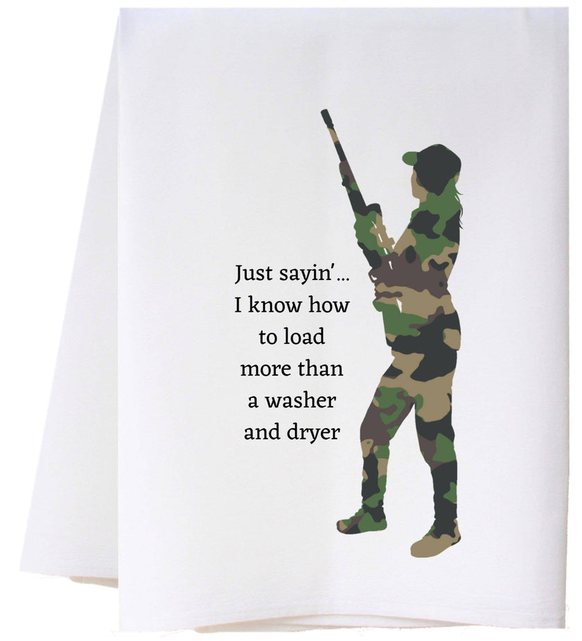 Load Dishwasher Kitchen Towel