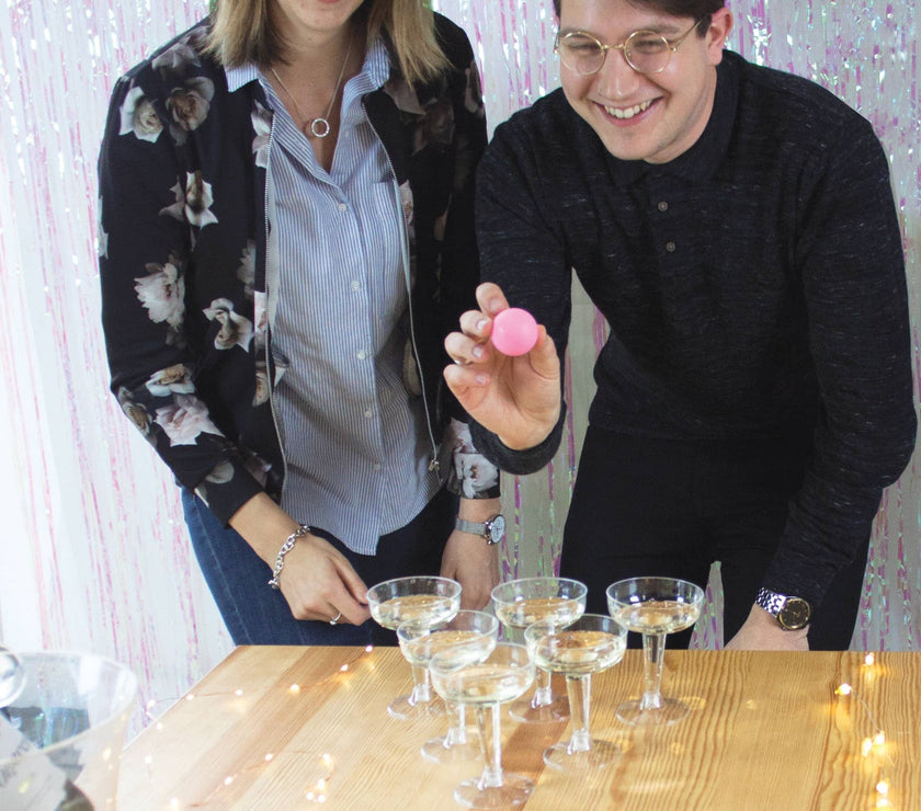 Prosecco Pong Drinking Party Game