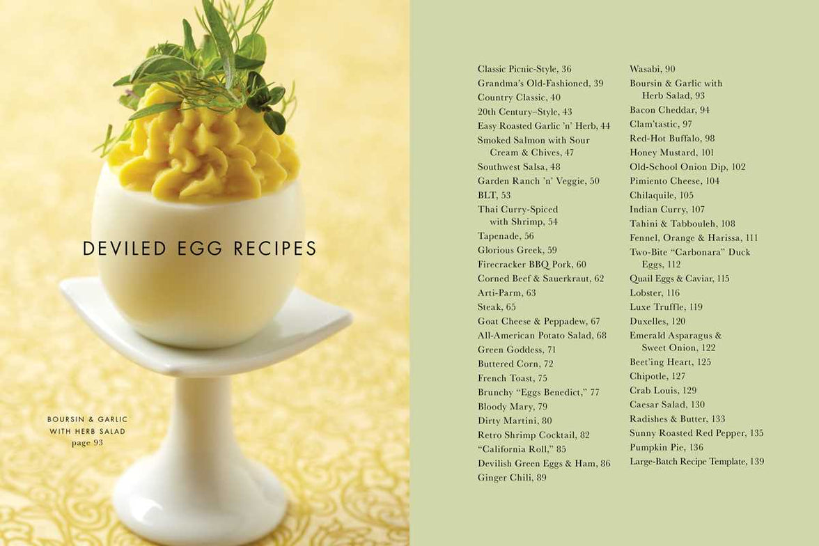 D'Lish Deviled Eggs Hardcover Book