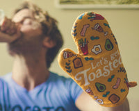 Let's Get Toasted Oven Mitt