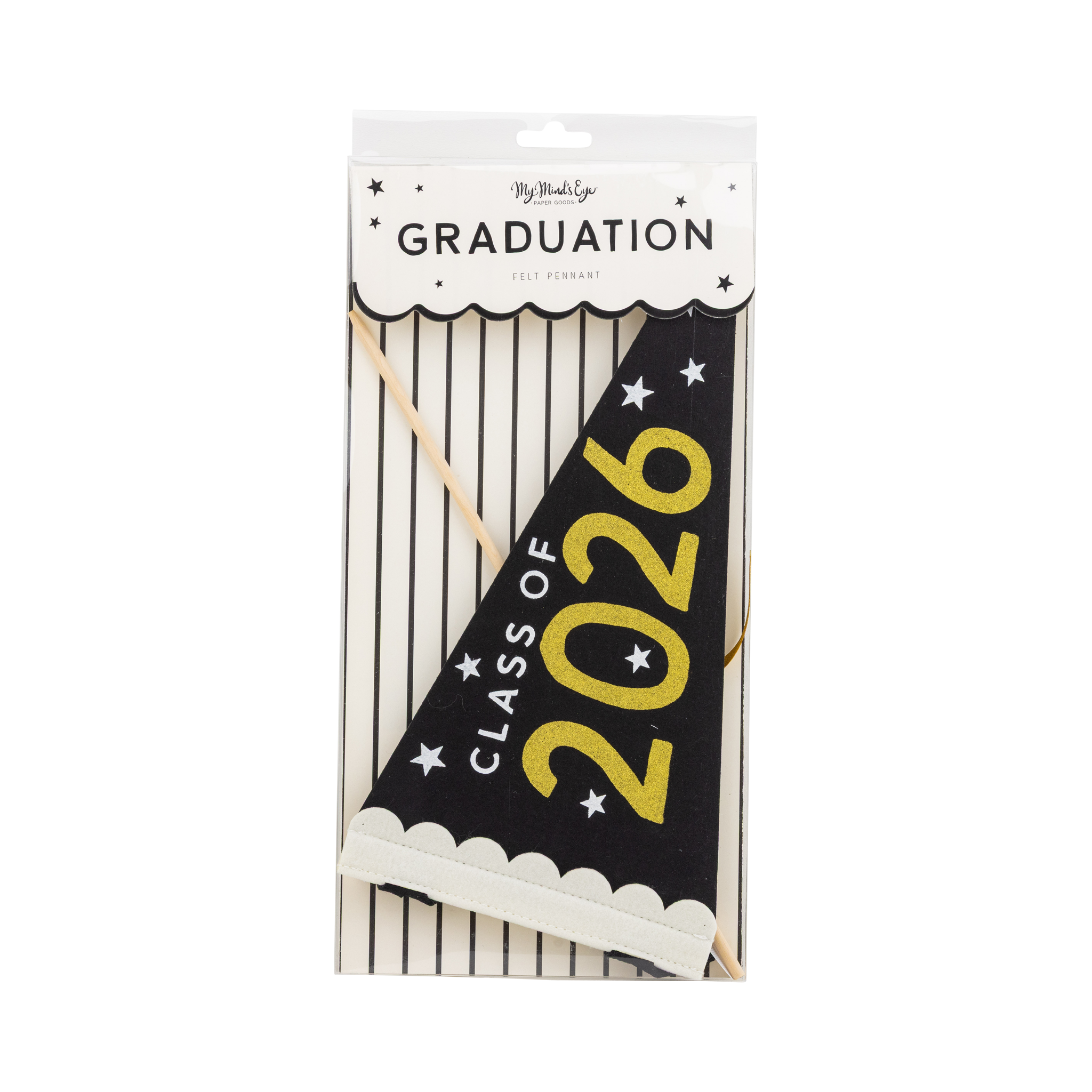 Class of 2026 Felt Pennant Banner