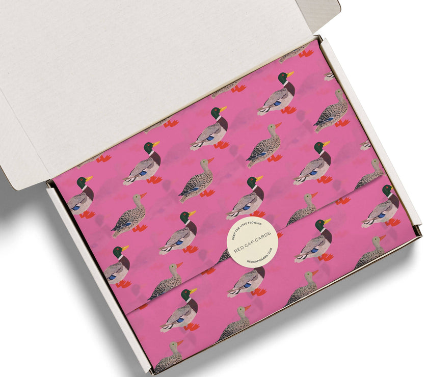 Quacky Birthday Tissue Paper - 5 Sheets