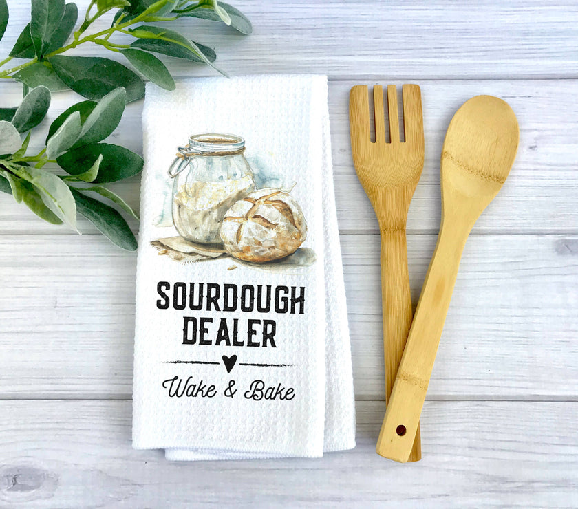 Sourdough Dealer Towel Waffle Weave Tea Towel