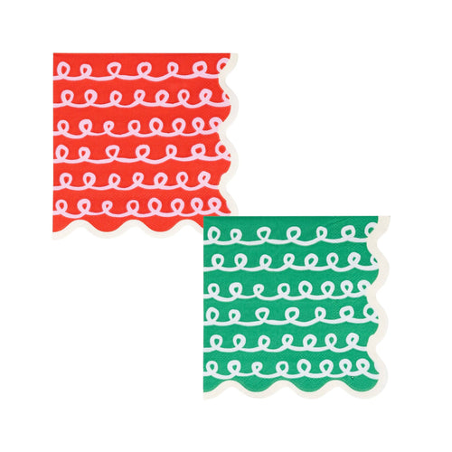 Frosting Cocktail Napkin Set - 24CT