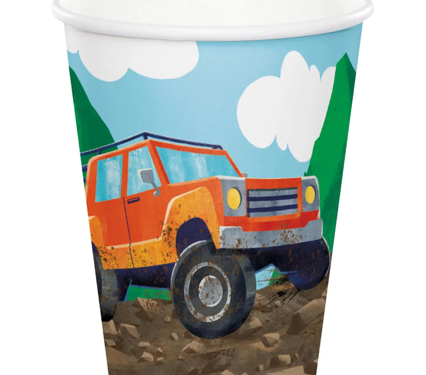Outdoor Adventure Paper Cups 8CT