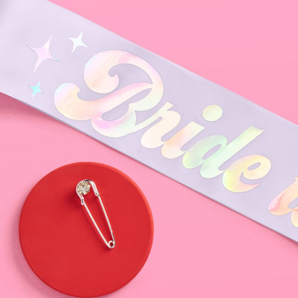 Bride to Be Disco Sash