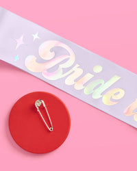 Bride to Be Disco Sash