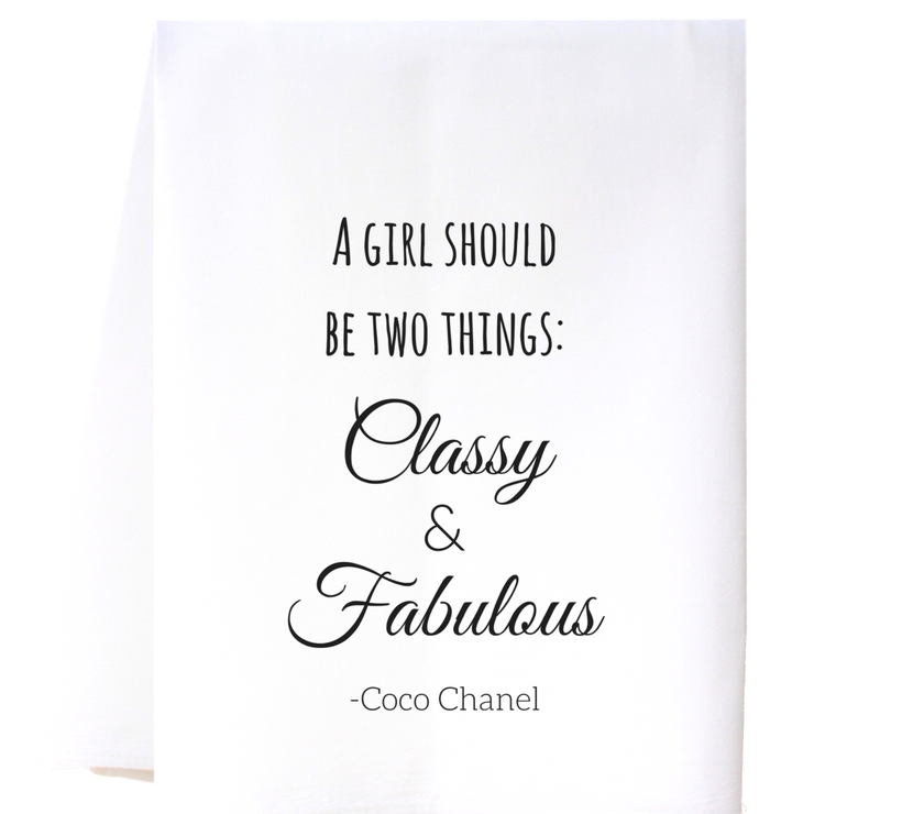 Classy & Fabulous Kitchen Towel