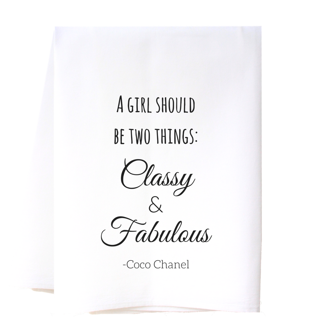 Classy & Fabulous Kitchen Towel