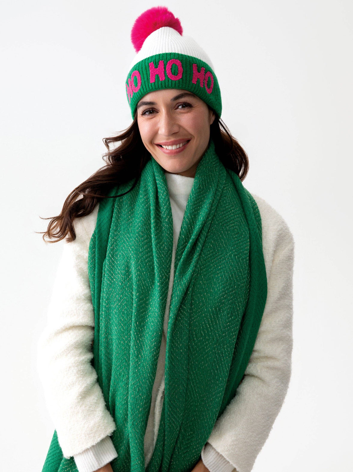 Belle Green Scarf