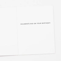 Disco Raccoon Birthday Card