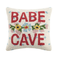 Babe Cave Hook Pillow