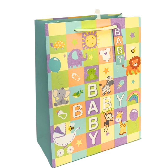 Baby Quilt Large Gift Bag